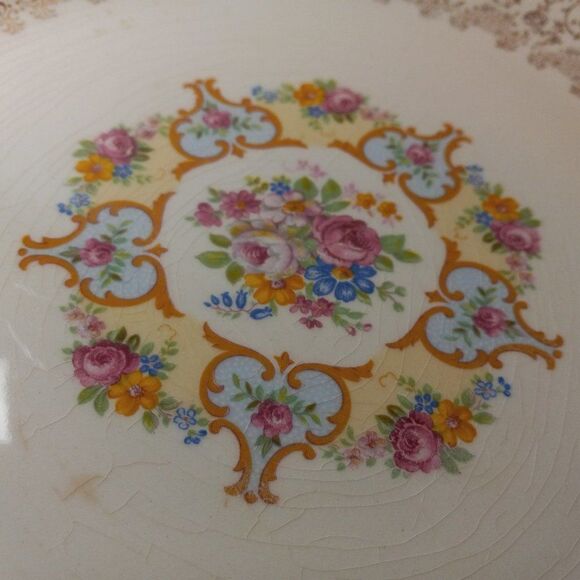 Vintage Vanity Fair Cake plate Cottagecore Kitsch - Picture 4 of 7
